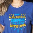 Infant Whisperer Daycare School Childcare Infant Teacher Women's Heather T-Shirt Heather True Royal Infant Whisperer Daycare School Childcare Infant Teacher Women's Heather T-Shirt Heather True Royal