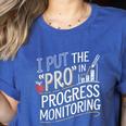 Intervention Teacher Progress Monitoring Intervention Women's Heather T-Shirt Heather True Royal Intervention Teacher Progress Monitoring Intervention Women's Heather T-Shirt Heather True Royal