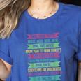 Their There And They'Re English Teacher Men Women Women's Heather T-Shirt Heather True Royal Their There And They'Re English Teacher Men Women Women's Heather T-Shirt Heather True Royal