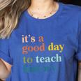 It's A Good Day To Teach History Teacher Men Women Women's Heather T-Shirt Heather True Royal It's A Good Day To Teach History Teacher Men Women Women's Heather T-Shirt Heather True Royal