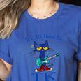 Its All Good In TK Cat Transitional Kindergarten Teacher Kid Women's Heather T-Shirt Heather True Royal Its All Good In TK Cat Transitional Kindergarten Teacher Kid Women's Heather T-Shirt Heather True Royal