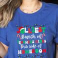 Jolliest Bunch Of Teachers Aides This Side Of Homeroom Women's Heather T-Shirt Heather True Royal