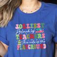 Jolliest Bunch Of Teachers This Side Of The Playground X-Mas Women's Heather T-Shirt Heather True Royal Jolliest Bunch Of Teachers This Side Of The Playground X-Mas Women's Heather T-Shirt Heather True Royal