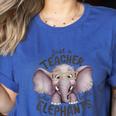 Just a Teacher Who Loves Elephants Elephant Lover Educator Women's Heather T-Shirt Heather True Royal Just a Teacher Who Loves Elephants Elephant Lover Educator Women's Heather T-Shirt Heather True Royal