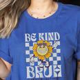 Be Kind Unity Day Orange Anti Bullying For Kids Teachers Women's Heather T-Shirt Heather True Royal Be Kind Unity Day Orange Anti Bullying For Kids Teachers Women's Heather T-Shirt Heather True Royal