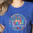 Kindergarten Dream Team Back To School Teacher Flower For Men Women Girls Kids Women's Heather T-Shirt Heather True Royal