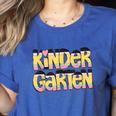 Kindergarten Pencil First Day Of School Teacher Toddler Kids Women's Heather T-Shirt Heather True Royal