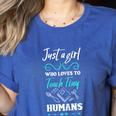 Kindergarten Teacher Shirt Humor Preschool Teacher Women's Heather T-Shirt Heather True Royal