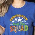 Kindergarten Zoo Field Trip Squad Matching Teacher Students Women's Heather T-Shirt Heather True Royal