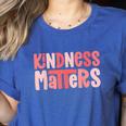 Kindness Matters Anti Bullying Shirts Teacher Child Women's Heather T-Shirt Heather True Royal Kindness Matters Anti Bullying Shirts Teacher Child Women's Heather T-Shirt Heather True Royal