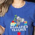 Koalafied Teacher Proud School Teacher Koala Cute T-Shirt Women's Heather T-Shirt Heather True Royal Koalafied Teacher Proud School Teacher Koala Cute T-Shirt Women's Heather T-Shirt Heather True Royal