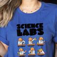 Labrador Retriever Science Labs Dog Lover Teacher Women's Heather T-Shirt Heather True Royal Labrador Retriever Science Labs Dog Lover Teacher Women's Heather T-Shirt Heather True Royal