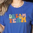 Last Day Of School Back To School Dream-Team Teacher Kids Women's Heather T-Shirt Heather True Royal Last Day Of School Back To School Dream-Team Teacher Kids Women's Heather T-Shirt Heather True Royal