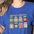 Library Is My Jam Librarian Appreciation Reading Teacher Women's Heather T-Shirt Heather True Royal Library Is My Jam Librarian Appreciation Reading Teacher Women's Heather T-Shirt Heather True Royal