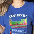 Can I Lick It Periodic Table Shirt Science Chemistry Teacher Women's Heather T-Shirt Heather True Royal Can I Lick It Periodic Table Shirt Science Chemistry Teacher Women's Heather T-Shirt Heather True Royal