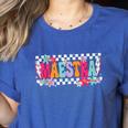 Maestra Teacher Spanish Back To School First Day Of School Women's Heather T-Shirt Heather True Royal