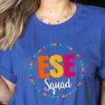 Matching ESE Squad First Last Day Team Teacher Student Tribe Women's Heather T-Shirt Heather True Royal Matching ESE Squad First Last Day Team Teacher Student Tribe Women's Heather T-Shirt Heather True Royal