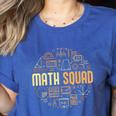 Math Squad For Teacher Or Student Mathematics Men Women Kids Women's Heather T-Shirt Heather True Royal