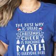 Math Teacher Christmas Mathematics Teacher Women's Heather T-Shirt Heather True Royal Math Teacher Christmas Mathematics Teacher Women's Heather T-Shirt Heather True Royal