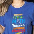 Math Teacher I Am A Math Teacher Of Course I Have Problems Women's Heather T-Shirt Heather True Royal Math Teacher I Am A Math Teacher Of Course I Have Problems Women's Heather T-Shirt Heather True Royal