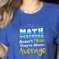 Math Teachers Aren't Mean Sayings Mathematics School Women's Heather T-Shirt Heather True Royal Math Teachers Aren't Mean Sayings Mathematics School Women's Heather T-Shirt Heather True Royal