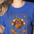 Math Turkey Teacher Thanksgiving Geometric Pi Equation Women's Heather T-Shirt Heather True Royal Math Turkey Teacher Thanksgiving Geometric Pi Equation Women's Heather T-Shirt Heather True Royal