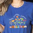 MTSS Team Appreciation Week Teacher Back To School Women's Heather T-Shirt Heather True Royal MTSS Team Appreciation Week Teacher Back To School Women's Heather T-Shirt Heather True Royal