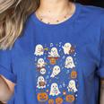 Music Teacher Orchestra Shirt Spooky Halloween Ghost Band Women's Heather T-Shirt Heather True Royal Music Teacher Orchestra Shirt Spooky Halloween Ghost Band Women's Heather T-Shirt Heather True Royal