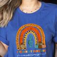 Music Teacher I Teach My Favorite Musicians Autumn Rainbow Men Women Women's Heather T-Shirt Heather True Royal