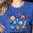 Neurodiverse Universe Space Planet Special Education Teacher Women's Heather T-Shirt Heather True Royal