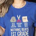 Nothing Beats 1st Grade Back To School Kids Teachers Women's Heather T-Shirt Heather True Royal Nothing Beats 1st Grade Back To School Kids Teachers Women's Heather T-Shirt Heather True Royal