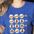 Order Of Operations Math Quiz Game Teacher Thanksgiving Women's Heather T-Shirt Heather True Royal Order Of Operations Math Quiz Game Teacher Thanksgiving Women's Heather T-Shirt Heather True Royal