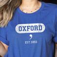 Oxford Comma English Teacher Shirt T-Shirt Women's Heather T-Shirt Heather True Royal