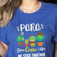 PARA Crew School Cactus Team PARA Teacher Squad For Men Women Kids Women's Heather T-Shirt Heather True Royal PARA Crew School Cactus Team PARA Teacher Squad For Men Women Kids Women's Heather T-Shirt Heather True Royal