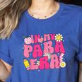 In My Para Era Teacher Back To School First Day Of School Women's Heather T-Shirt Heather True Royal In My Para Era Teacher Back To School First Day Of School Women's Heather T-Shirt Heather True Royal