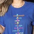 Paraprofessional Teacher Para Sped Ed Parapro Women's Heather T-Shirt Heather True Royal Paraprofessional Teacher Para Sped Ed Parapro Women's Heather T-Shirt Heather True Royal