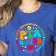 Parents Teacher Association Team Supporter PTA Squad For Men Women Girls Kids Women's Heather T-Shirt Heather True Royal