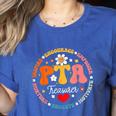 Parents Teacher Association Team Supporter PTA Treasurer For Men Women Girls Kids Women's Heather T-Shirt Heather True Royal