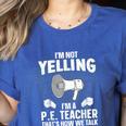 PE Teacher Art For Men Women Gym Teacher Physical Education Women's Heather T-Shirt Heather True Royal PE Teacher Art For Men Women Gym Teacher Physical Education Women's Heather T-Shirt Heather True Royal