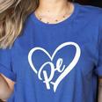 PE Teacher Vintage Retro Physical Education Teacher Women's Heather T-Shirt Heather True Royal PE Teacher Vintage Retro Physical Education Teacher Women's Heather T-Shirt Heather True Royal