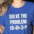 PEMDAS Math Problem 67 Meme Elementary Teacher Joke Women's Heather T-Shirt Heather True Royal PEMDAS Math Problem 67 Meme Elementary Teacher Joke Women's Heather T-Shirt Heather True Royal