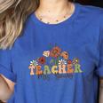 Personalized Name Teacher Mrs Young Back To School Custom Women's Heather T-Shirt Heather True Royal Personalized Name Teacher Mrs Young Back To School Custom Women's Heather T-Shirt Heather True Royal