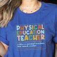 Physical Education Teacher In My PE Teacher Era For Men Women Kids Women's Heather T-Shirt Heather True Royal