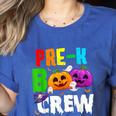 Pre K Boo Crew Halloween Costume Teachers Kids Women's Heather T-Shirt Heather True Royal Pre K Boo Crew Halloween Costume Teachers Kids Women's Heather T-Shirt Heather True Royal