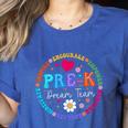 Pre K Dream Team Back To School Boys First Day Teacher Women's Heather T-Shirt Heather True Royal Pre K Dream Team Back To School Boys First Day Teacher Women's Heather T-Shirt Heather True Royal