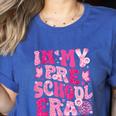 In My Preschool Era Teachers Women Back To School Kids Girls Women's Heather T-Shirt Heather True Royal