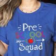 Preschool Squad Preschool Teacher Student Women's Heather T-Shirt Heather True Royal Preschool Squad Preschool Teacher Student Women's Heather T-Shirt Heather True Royal