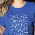 PrimNumbers Teacher Nerd Science Student Logic Math Women's Heather T-Shirt Heather True Royal PrimNumbers Teacher Nerd Science Student Logic Math Women's Heather T-Shirt Heather True Royal
