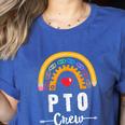 PTO Crew Parent School Volunteer Board Mom Parent Teacher Women's Heather T-Shirt Heather True Royal PTO Crew Parent School Volunteer Board Mom Parent Teacher Women's Heather T-Shirt Heather True Royal