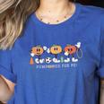 Pumpkin PE Teacher Team Physical Education Autumn Fall Women's Heather T-Shirt Heather True Royal